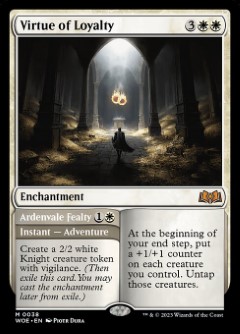 Virtue of Loyalty // Ardenvale Fealty Wilds of Eldraine